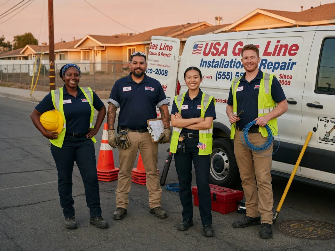 Gas Line Installation company in Crowell, TX